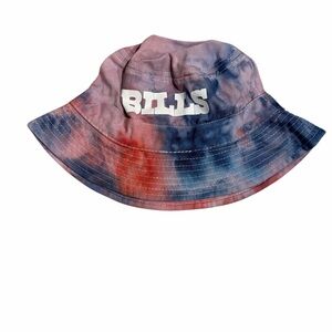 Tie-Dye Bucket Hat with Buffalo Bills Logo